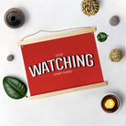 Stop watching start doing Poster Hanging Canvas Painting - Meri Deewar Hanging Canvas Premium Wall Art Canvas by MeriDeewar