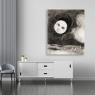 Strange Flower painting 5 : 6 Vertical Premium Wall Art Canvas by MeriDeewar