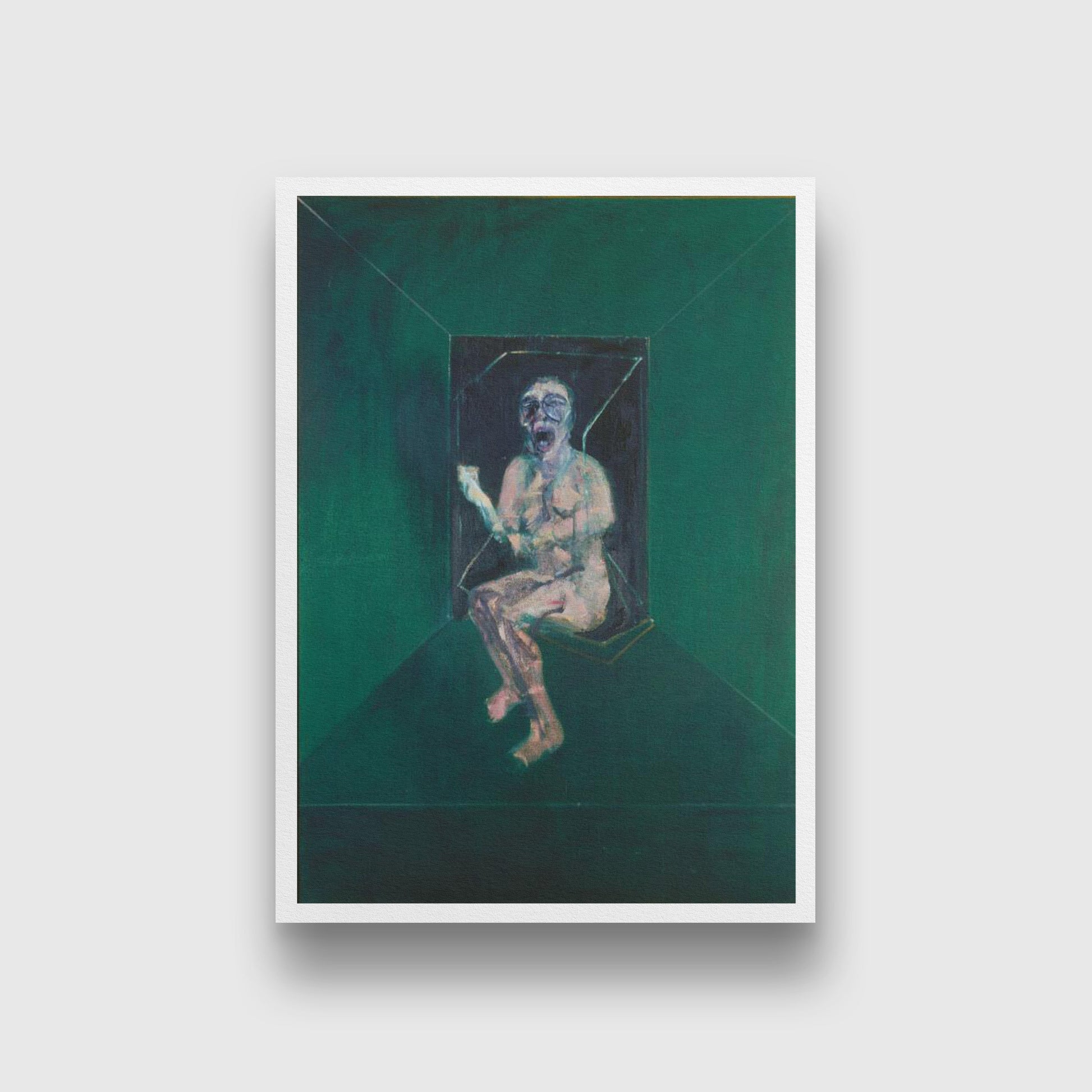 Study for the Nurse in the Battleship Potemkin Painting - Meri Deewar 2 : 3 Vertical Premium Wall Art Canvas by MeriDeewar
