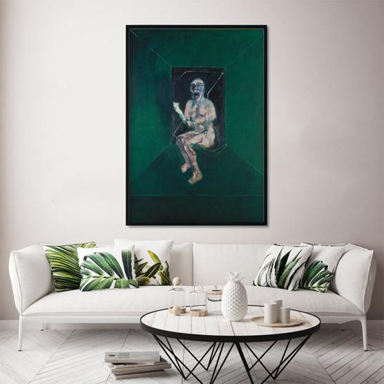 Study for the Nurse in the Battleship Potemkin Painting - Meri Deewar 2 : 3 Vertical Premium Wall Art Canvas by MeriDeewar