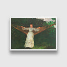 Summer Afternoon painting - Meri Deewar 3 : 2 Horizontal Premium Wall Art Canvas by MeriDeewar