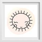 sun Painting - Meri Deewar 1 : 1 Square Premium Wall Art Canvas by MeriDeewar