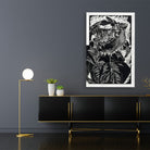 Sunflower Reijer Stolk Painting - Meri Deewar 2 : 3 Vertical Premium Wall Art Canvas by MeriDeewar