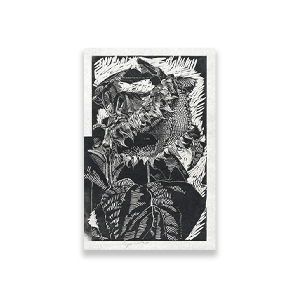 Sunflower Reijer Stolk Painting - Meri Deewar 2 : 3 Vertical Premium Wall Art Canvas by MeriDeewar