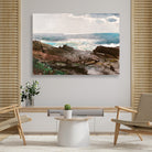 Sunshine and Shadow, Prout’s Neck painting - Meri Deewar 3 : 2 Horizontal Premium Wall Art Canvas by MeriDeewar