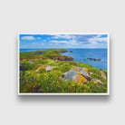 Surf coast on Green Bowl Beach painting - Meri Deewar 3 : 2 Horizontal Premium Wall Art Canvas by MeriDeewar