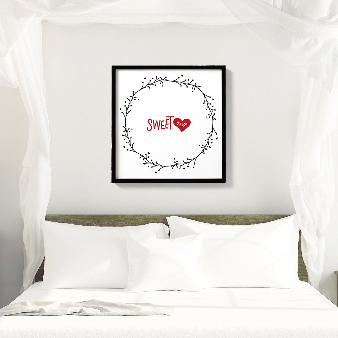 Sweet XoXo Poster- Meri Deewar Poster A3 / Poster Premium Wall Art Canvas by MeriDeewar