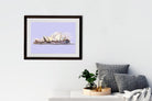 Sydney  Opera House Illustration Painting - Meri Deewar 3 : 2 Horizontal Premium Wall Art Canvas by MeriDeewar