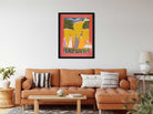 Taking of the Toll, Dana-Lila Painting 3 : 4 Vertical Premium Wall Art Canvas by MeriDeewar