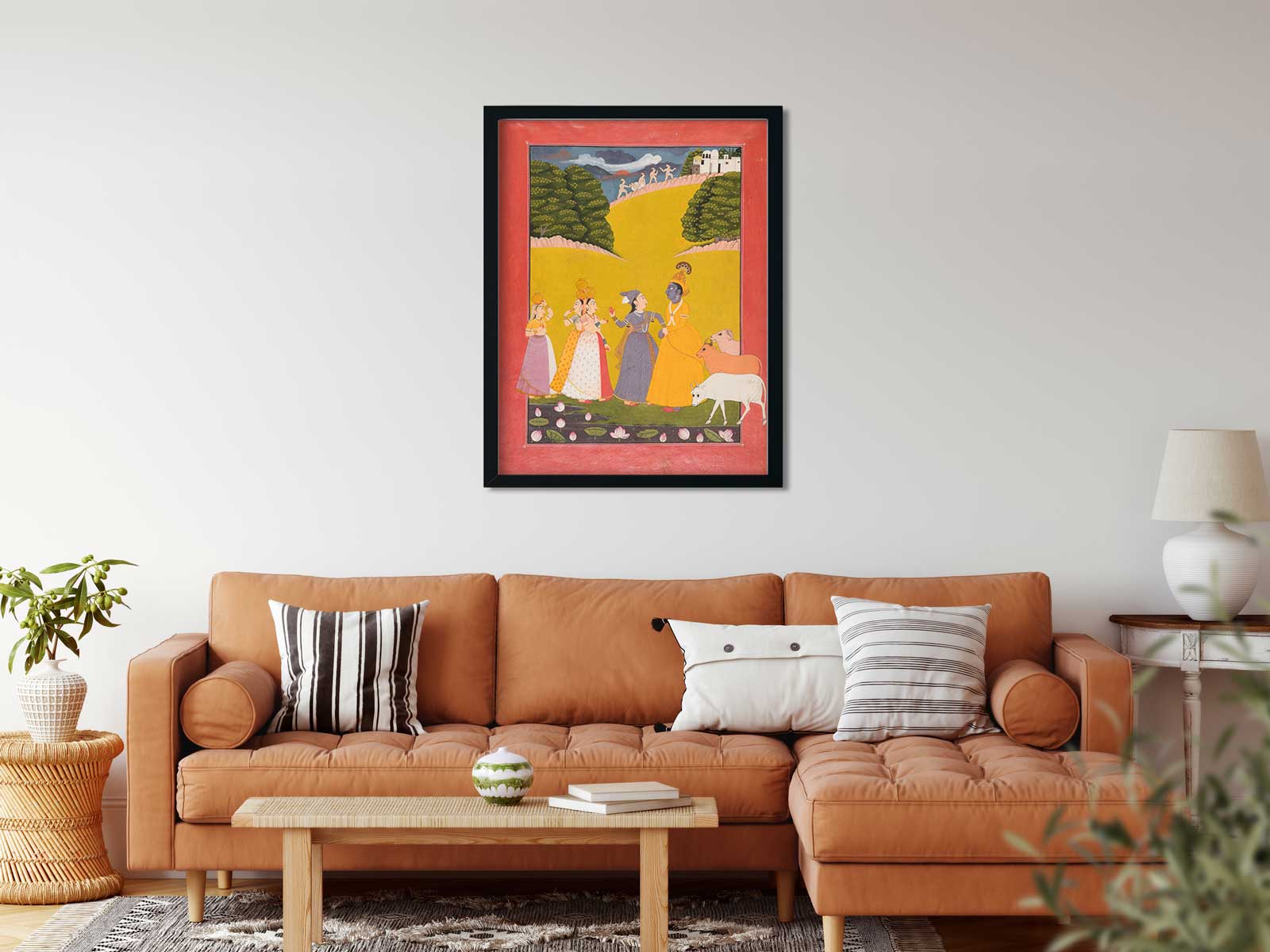 Taking of the Toll, Dana-Lila Painting 3 : 4 Vertical Premium Wall Art Canvas by MeriDeewar