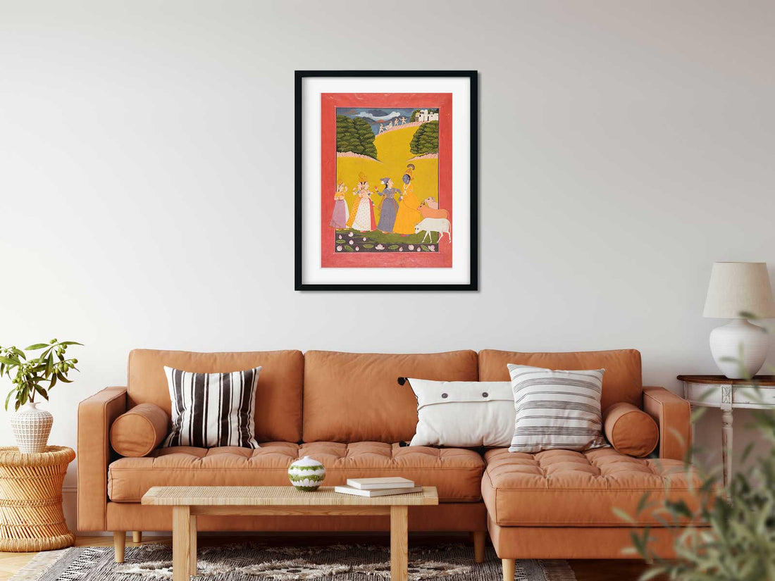 Taking of the Toll, Dana-Lila Painting 3 : 4 Vertical Premium Wall Art Canvas by MeriDeewar