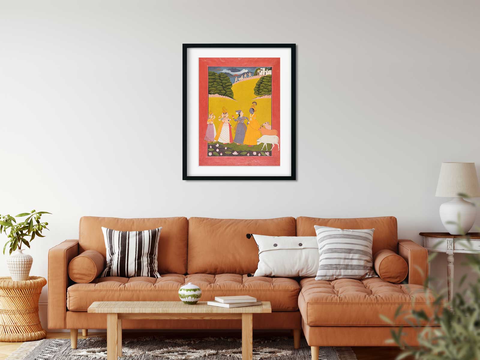 Taking of the Toll, Dana-Lila Painting 3 : 4 Vertical Premium Wall Art Canvas by MeriDeewar