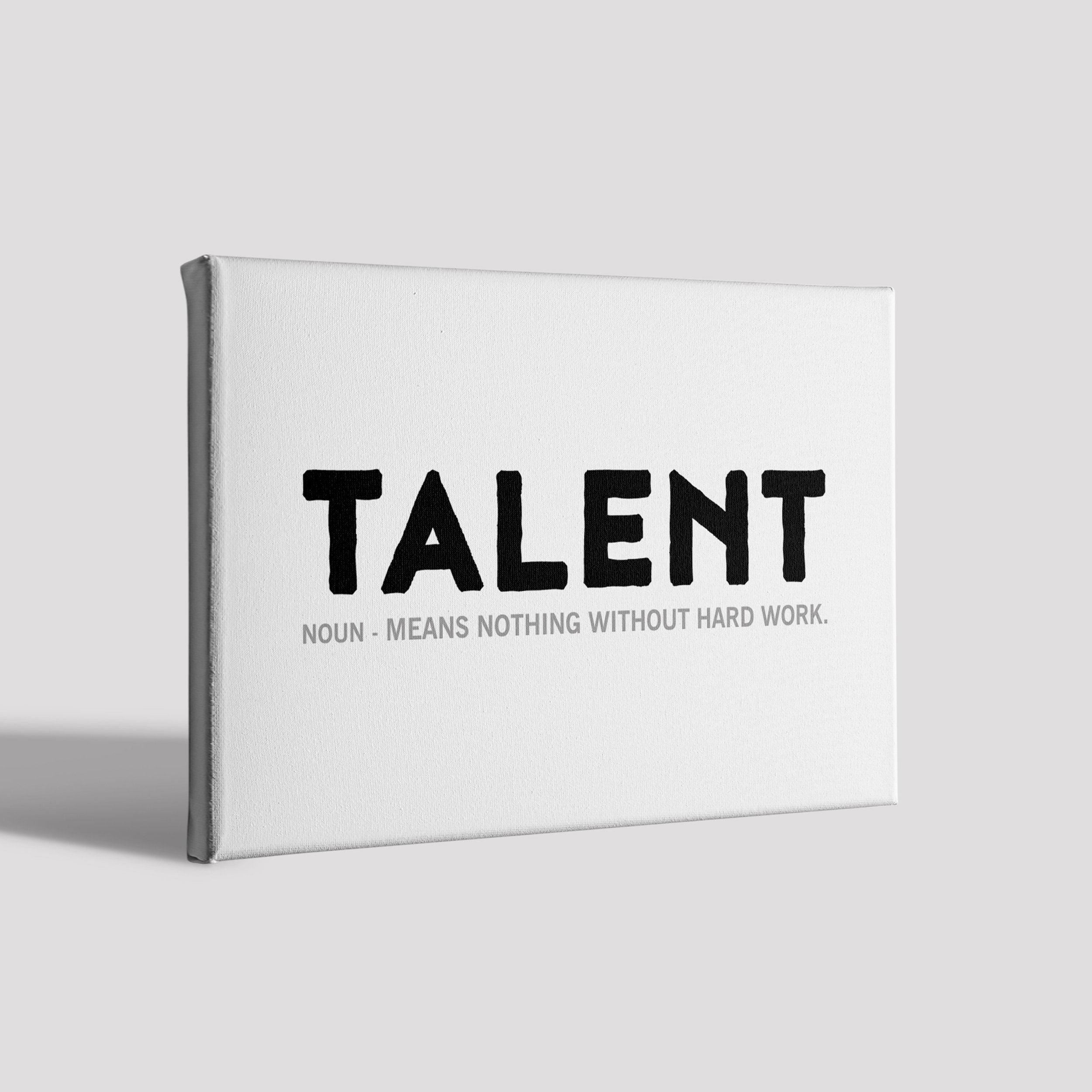 Talent poster- Meri Deewar Poster A3 / Poster Premium Wall Art Canvas by MeriDeewar