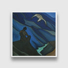 Testament of the Teacher Painting - Meri Deewar 1 : 1 Square Premium Wall Art Canvas by MeriDeewar