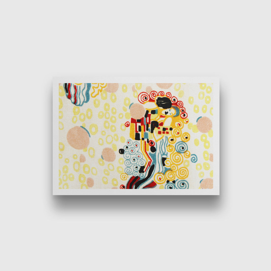 Textile sample painting 3 : 2 Horizontal Premium Wall Art Canvas by MeriDeewar