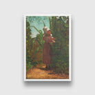 The Bean Picker painting - Meri Deewar 2 : 3 Vertical Premium Wall Art Canvas by MeriDeewar
