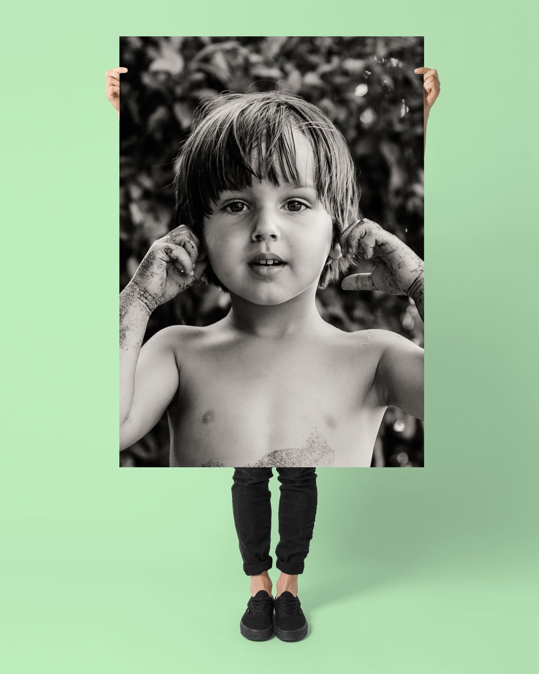 The Big Poster - Wall Filler custom Premium Wall Art Canvas by MeriDeewar