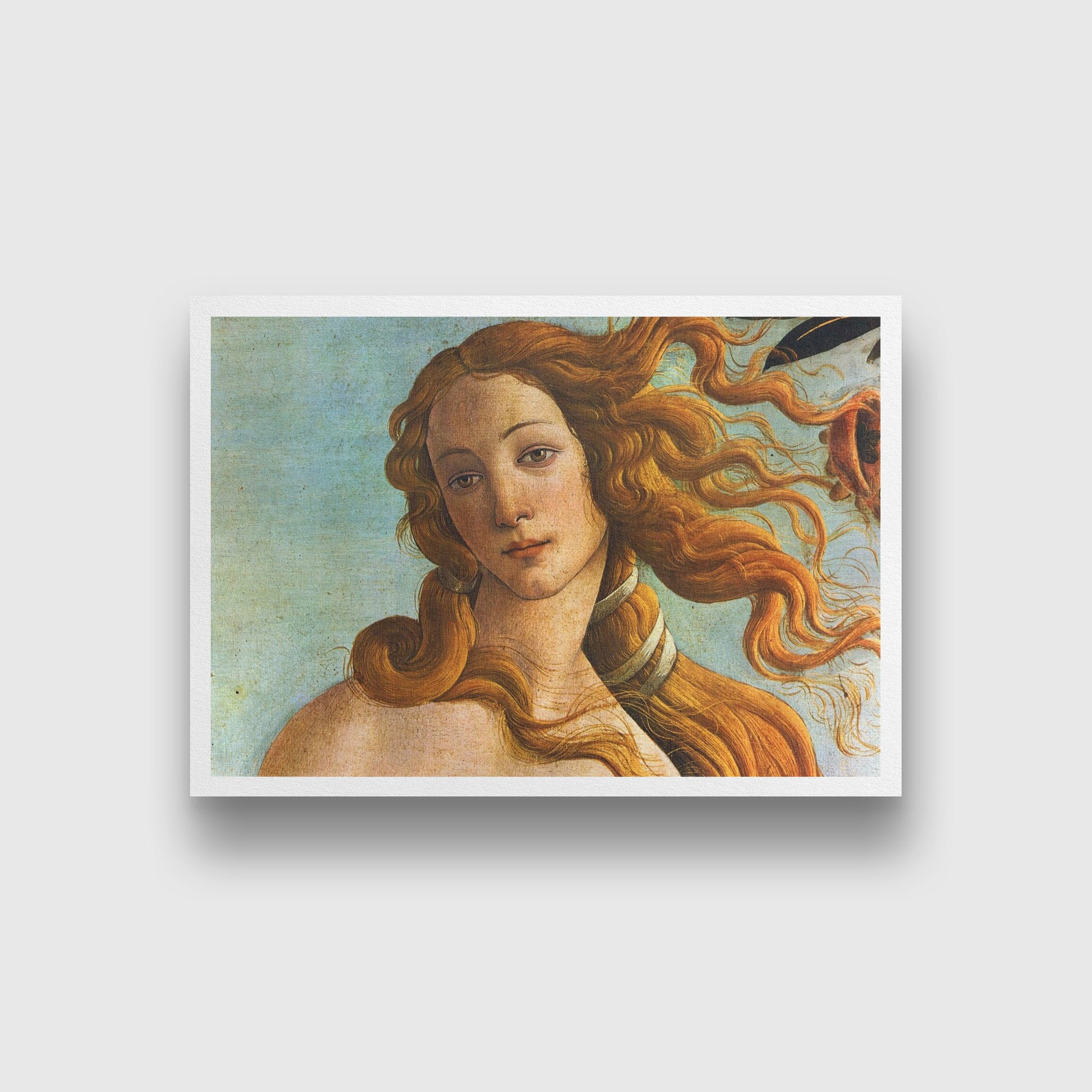 The Birth of Venus Painting - Meri Deewar 3 : 2 Horizontal Premium Wall Art Canvas by MeriDeewar
