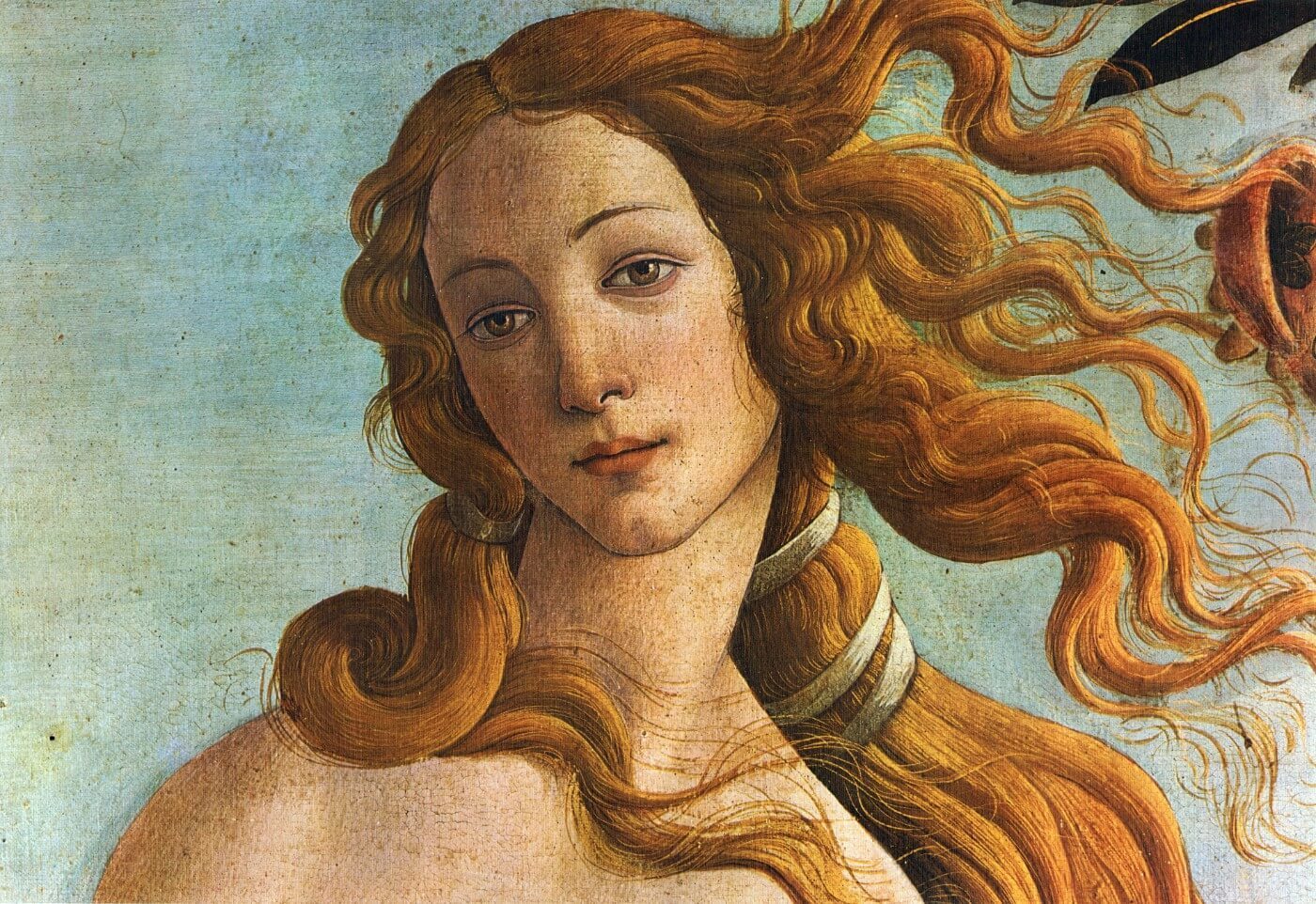 The Birth of Venus Painting - Meri Deewar 3 : 2 Horizontal Premium Wall Art Canvas by MeriDeewar