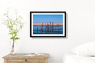 The Blue waters Painting - Meri Deewar 3 : 2 Horizontal Premium Wall Art Canvas by MeriDeewar