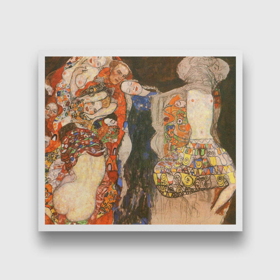 The Bride painting 6 : 5 Horizontal Premium Wall Art Canvas by MeriDeewar