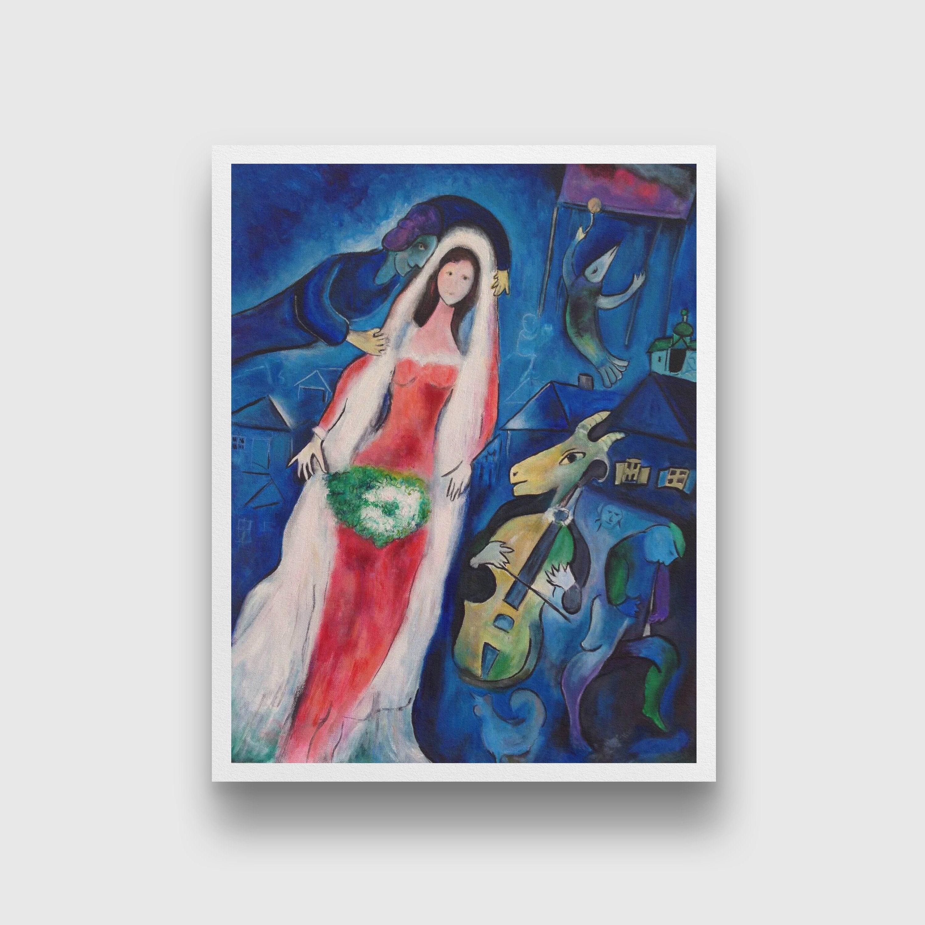 The Bride Painting - Meri Deewar 3 : 4 Vertical Premium Wall Art Canvas by MeriDeewar