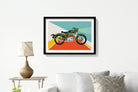 The Bullet Painting - Meri Deewar 3 : 2 Horizontal Premium Wall Art Canvas by MeriDeewar