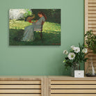 The Butterfly painting - Meri Deewar 3 : 2 Horizontal Premium Wall Art Canvas by MeriDeewar