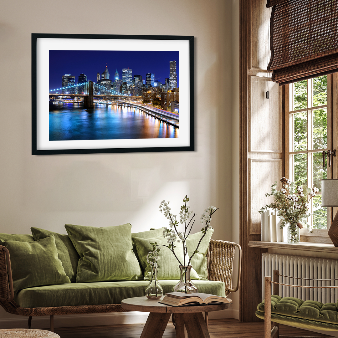 The city of Dreams Wall Painting 3 : 2 Horizontal Premium Wall Art Canvas by MeriDeewar