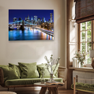 The city of Dreams Wall Painting 3 : 2 Horizontal Premium Wall Art Canvas by MeriDeewar