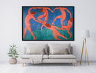 The Dancers Painting - Meri Deewar 3 : 2 Horizontal Premium Wall Art Canvas by MeriDeewar