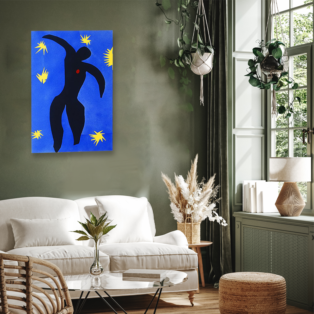 The Fall of Icarus by Henri Matisse Painting 2 : 3 Vertical Premium Wall Art Canvas by MeriDeewar