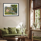 The Field of Derout Lollichon Painting 4 : 3 Horizontal Premium Wall Art Canvas by MeriDeewar