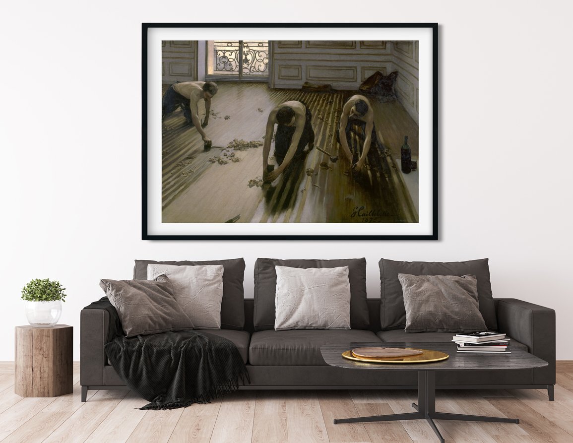 The Floor Planers Painting - Meri Deewar 4 : 3 Horizontal Premium Wall Art Canvas by MeriDeewar