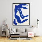 The Flowing Hair Painting - Meri Deewar 3 : 4 Vertical Premium Wall Art Canvas by MeriDeewar