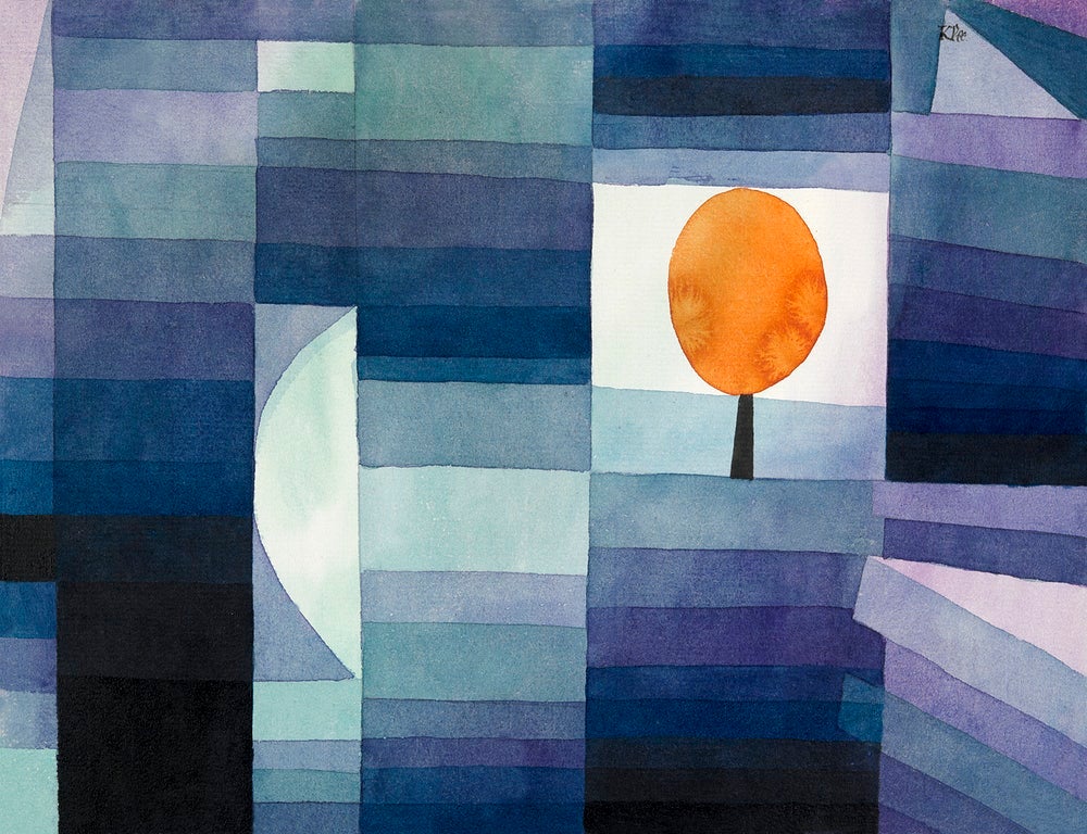 The Harbinger of Autumn painting - Meri Deewar 4 : 3 Horizontal Premium Wall Art Canvas by MeriDeewar