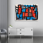 The Hour Before One Night painting - Meri Deewar 3 : 2 Horizontal Premium Wall Art Canvas by MeriDeewar