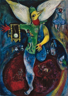 The Juggler Painting - Meri Deewar 2 : 3 Vertical Premium Wall Art Canvas by MeriDeewar