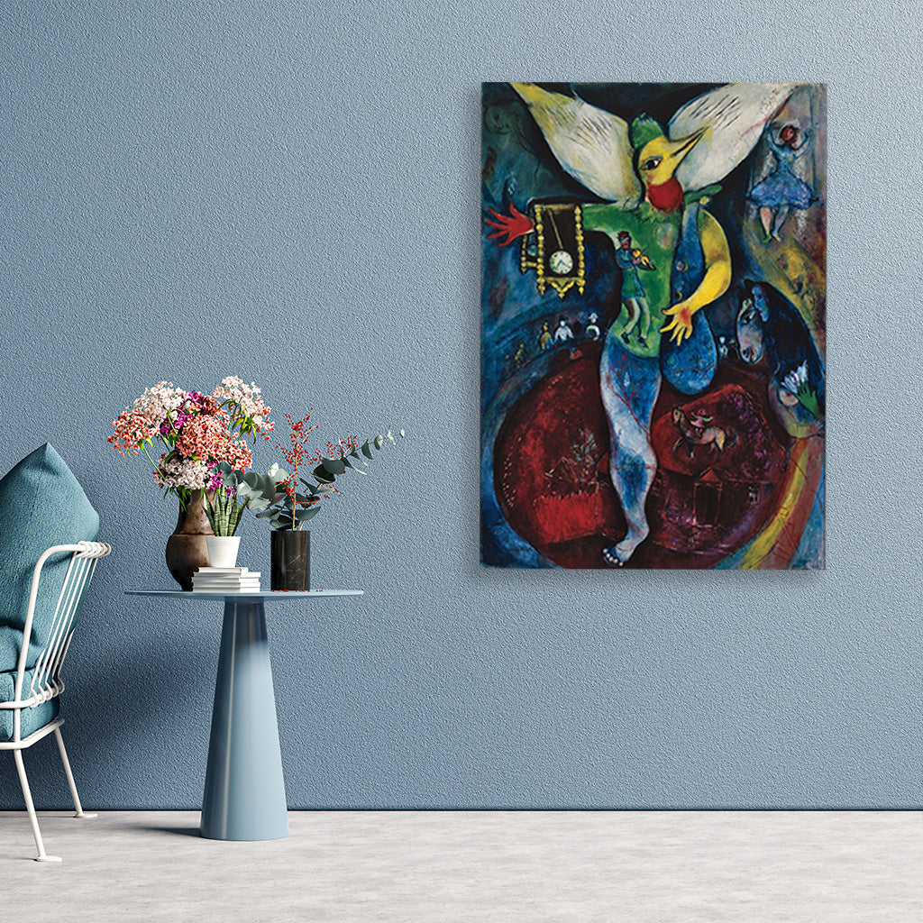 The Juggler Painting - Meri Deewar 2 : 3 Vertical Premium Wall Art Canvas by MeriDeewar