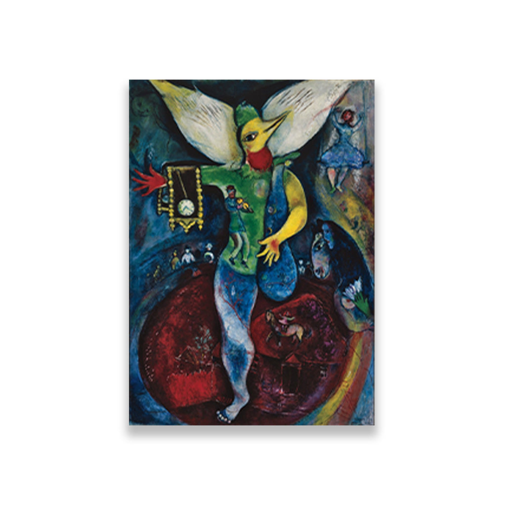The Juggler Painting - Meri Deewar 2 : 3 Vertical Premium Wall Art Canvas by MeriDeewar