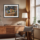 The Large Pear Painting 6 : 5 Horizontal Premium Wall Art Canvas by MeriDeewar