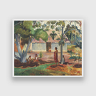 The large tree Painting 4 : 3 Horizontal Premium Wall Art Canvas by MeriDeewar