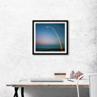 The launch Painting - Meri Deewar 1 : 1 Square Premium Wall Art Canvas by MeriDeewar