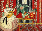 the lute Painting - Meri Deewar 4 : 3 Horizontal Premium Wall Art Canvas by MeriDeewar