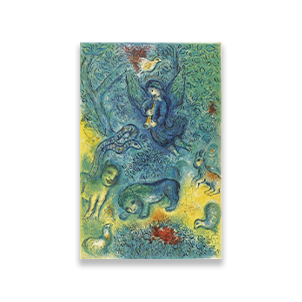 The Magic Flute Painting - Meri Deewar 2 : 3 Vertical Premium Wall Art Canvas by MeriDeewar