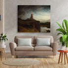 The Mill-Meri Deewar Painting - Meri Deewar 6 : 5 Horizontal Premium Wall Art Canvas by MeriDeewar