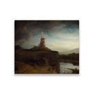 The Mill-Meri Deewar Painting - Meri Deewar 6 : 5 Horizontal Premium Wall Art Canvas by MeriDeewar