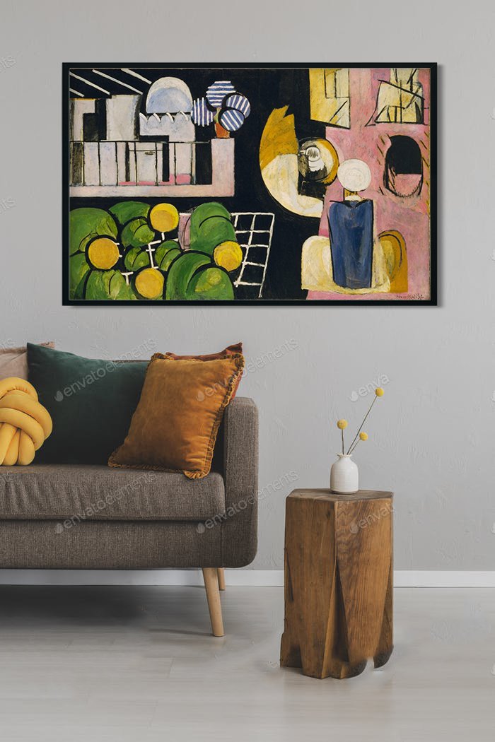the moroccans Painting - Meri Deewar 3 : 2 Horizontal Premium Wall Art Canvas by MeriDeewar