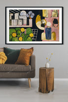 the moroccans Painting - Meri Deewar 3 : 2 Horizontal Premium Wall Art Canvas by MeriDeewar