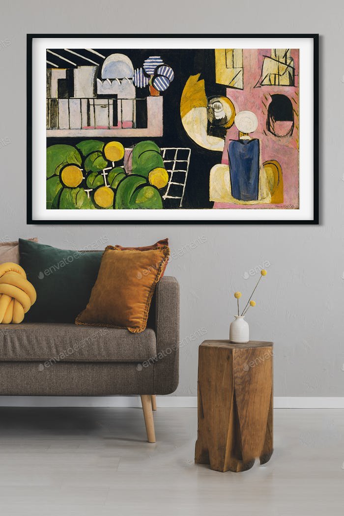 the moroccans Painting - Meri Deewar 3 : 2 Horizontal Premium Wall Art Canvas by MeriDeewar